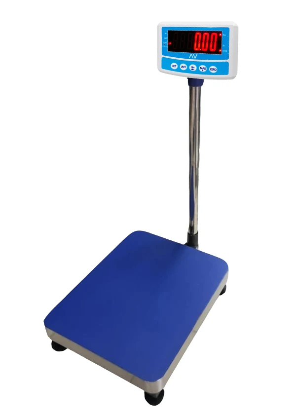 เครื่องชั่งดิจิตอลวางพื้น ตรา Avenue รุ่น AW-B แท่นชั่ง 30 x 40 ซม. พิกัด 100 กก.